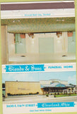 Matchbook Cover - Biondo Sons Funeral Home Cleveland OH 40 Strike