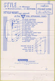 Matchbook Cover - Style Mart Men's Clothes Media ON Morton's 40 Strike