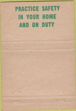 Matchbook Cover - Third US Army Quartermaster Fort McPherson 40 Strike