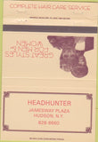 Matchbook Cover - Headhunter Salon Hudson NY 40 Strike