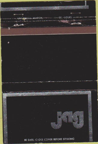 Matchbook Cover - JAG Melbourne Sydney Australia NYC Auckland 40 Strike