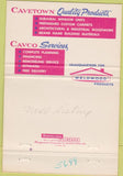 Matchbook Cover - Cavco Custom Homes Frederick Gagerstown MD 40 Strike