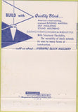 Matchbook Cover - Shouldice Cement Products Shallow Lake ON 40 Strike