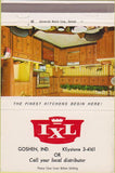 Matchbook Cover - IXL Kitchens Goshen IN 40 Strike