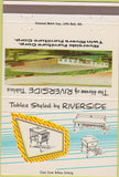 Matchbook Cover - Riverside Tables Furniture Fort Smith AR 40 Strike
