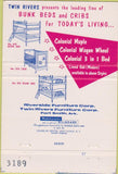 Matchbook Cover - Riverside Tables Furniture Fort Smith AR 40 Strike