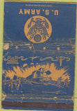Matchbook Cover - US Army POOR 40 Strike