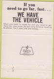 Matchbook Cover - United Telephone Co Indiana IN 40 Strike