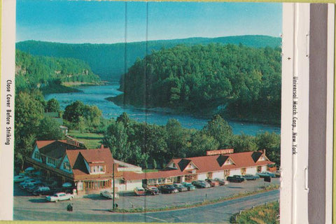 Matchbook Cover - Reber's Motel Barryville NY 40 Strike