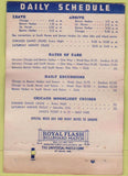 Matchbook Cover - SS Roosevelt Cruies Chicago IL POOR 40 Strike