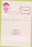 Matchbook Cover - First National Bank St Peter MN 40 Strike