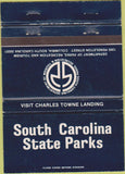 Matchbook Cover - South Carolina State Parks Columbia SC 40 Strike