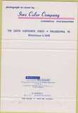Matchbook Cover - Ives Color Co Photography Philadelphia PA 40 Strike