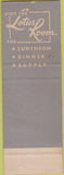 Matchbook Cover - 90's Tap Hotel La Salle Chicago IL SAMPLE