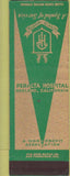 Matchbook Cover - Peralta Hospital Oakland CA SAMPLE