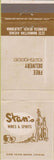 Matchbook Cover - Stan's Wines Liquor Hermosa Beach CA WEAR