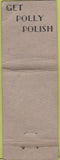 Matchbook Cover - Rendler's Service oil gas Cincinnati OH WORN