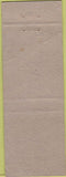 Matchbook Cover - Jordan Van Valin Corvallis OR WORN