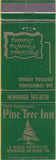 Matchbook Cover - Pine Tree Inn Newburgh NY