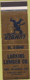 Matchbook Cover - Larkin Lumber Co Livernois SAMPLE