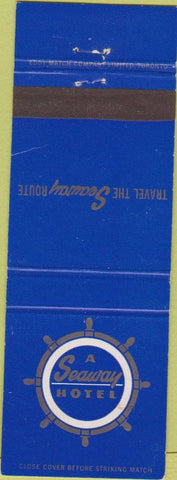 Matchbook Cover - Seaway Hotel Toronto ON Kingston Ottawa Windsor Montreal