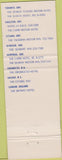 Matchbook Cover - Seaway Hotel Toronto ON Kingston Ottawa Windsor Montreal