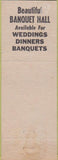 Matchbook Cover - Alfonso's Italian Restaurantt Albany NY