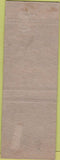 Matchbook Cover - Gessner's Restaurant Addison NY