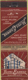 Matchbook Cover - Hotel Eadmar Mason City IS