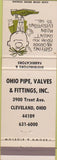 Matchbook Cover - Ohio Pipe Valve Fittings Cleveland OH