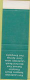 Matchbook Cover - First Federal Broward Plantation Fort Lauderdale FL SAMPLE
