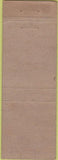 Matchbook Cover - Spinney's Tavern Philadelphia? WEAR