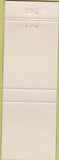 Matchbook Cover - Yugoslavia Restaurant Studio City CA