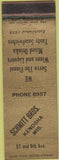 Matchbook Cover - Schmitt Bros Kenosha WI