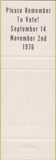 Matchbook Cover - Sam Barnhill Republican election