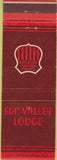 Matchbook Cover - Union Pacific Railroad Sun Valley Lodge