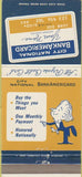 Matchbook Cover - City National Americard credit card Coulumbus OH 30 Strike
