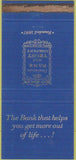 Matchbook Cover - Peninsula Bank Trust Williamsburg VA WEAR 30 Strike