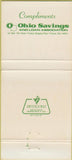 Matchbook Cover - Fastoria Country Club OH 30 Strike