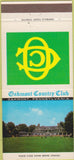 Matchbook Cover - Oakmont Country Club PA 30 Strike