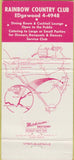 Matchbook Cover - Dallas Athletic Club TX 30 Strike