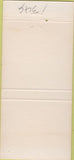 Matchbook Cover - New Castle Country Club 30 Strike