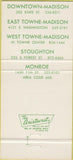 Matchbook Cover - First Federal Savings Madison WI 30 Strike