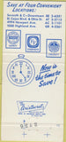 Matchbook Cover - Silver Gate Savings San Diego CA 30 Strike