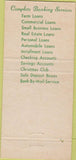 Matchbook Cover - Bank of Tifton GA 30 Strike
