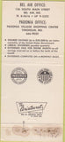 Matchbook Cover - Century Savings Loan Baltimore MD 30 Strike