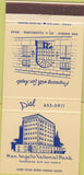 Matchbook Cover - San Angelo National Bank TX 30 Strike