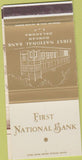 Matchbook Cover - First National Bank Duncan OK 30 Strike