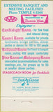 Matchbook Cover - Mountain View Hotel Greensburg PA 30 Strike