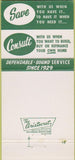 Matchbook Cover - Home Savings Loan Atlanta GA green 30 Strike